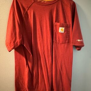 Carhartt Men’s Red Short Sleeve T-Shirt